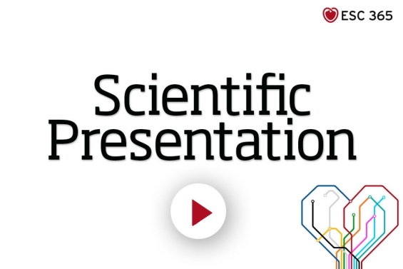 <br>Scientific Presentation at ESC Congress 2024